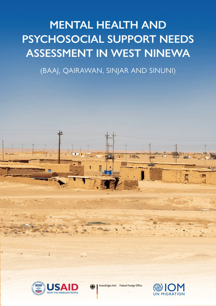 Mental Health and Psychosocial Support Needs Assessment in West Ninewa (Baaj, Qairawan, Sinjar and Sinuni)
