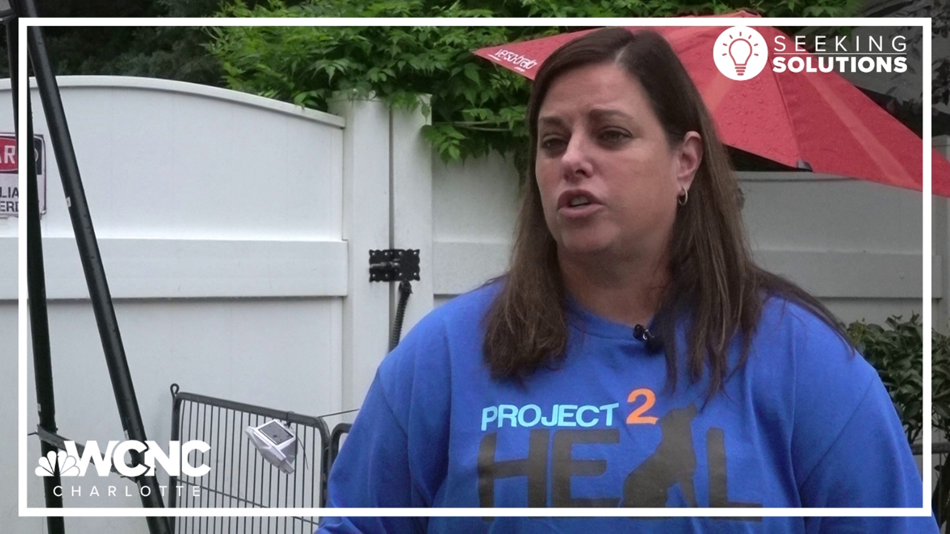 Seeking Solutions: Charlotte nonprofit addressing mental health challenges with service dogs