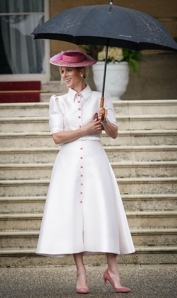 Zara Tindall just avoided a major fashion faux pas at Buckingham Palace