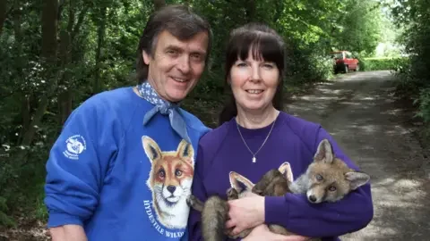 Glenn Harvey Graham and Lyn Cornick, co founders of Hydesile Resident Animals