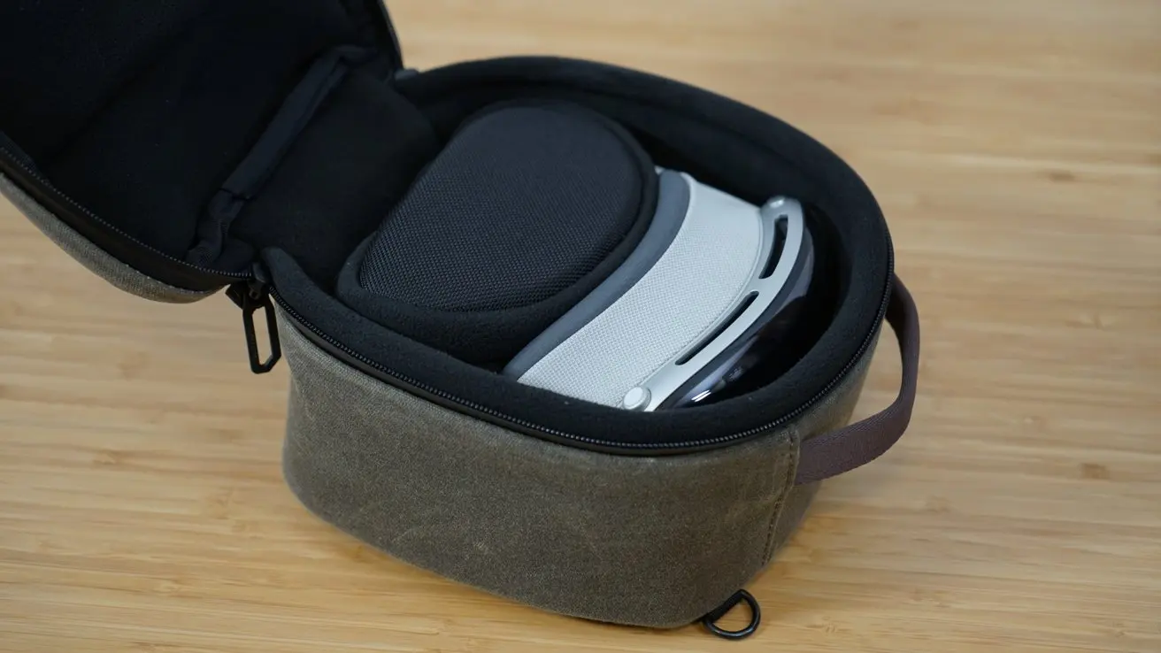Apple Vision Pro inside the Shield Case