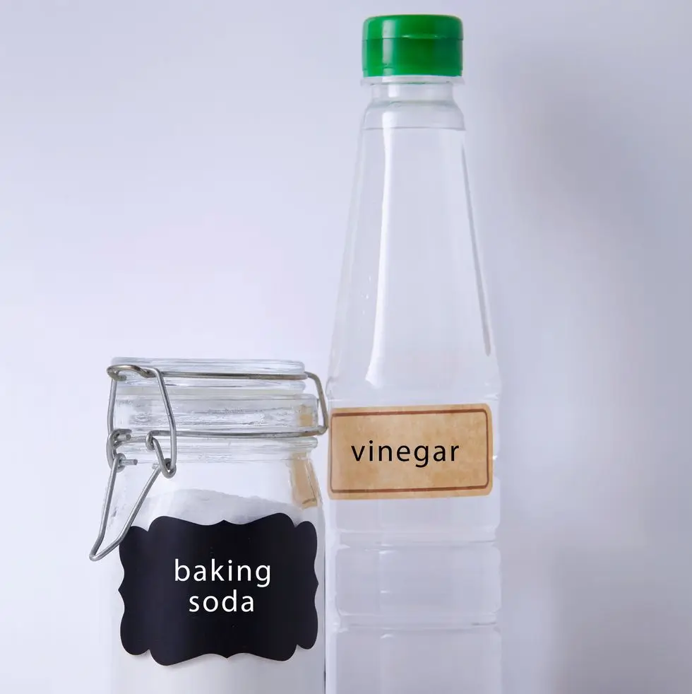 vinegar and baking soda