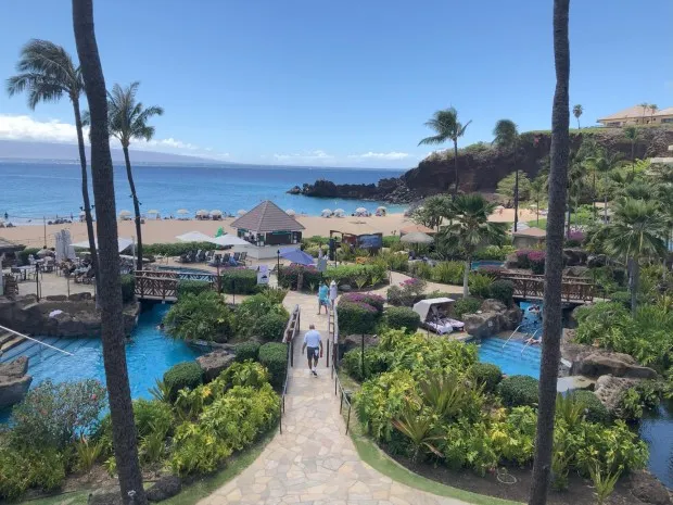 The Sheraton Maui Resort & Spa is offering a Return to Maui package that features a donation to fire recovery efforts with each stay. (Photo by Ben Davidson Photography)