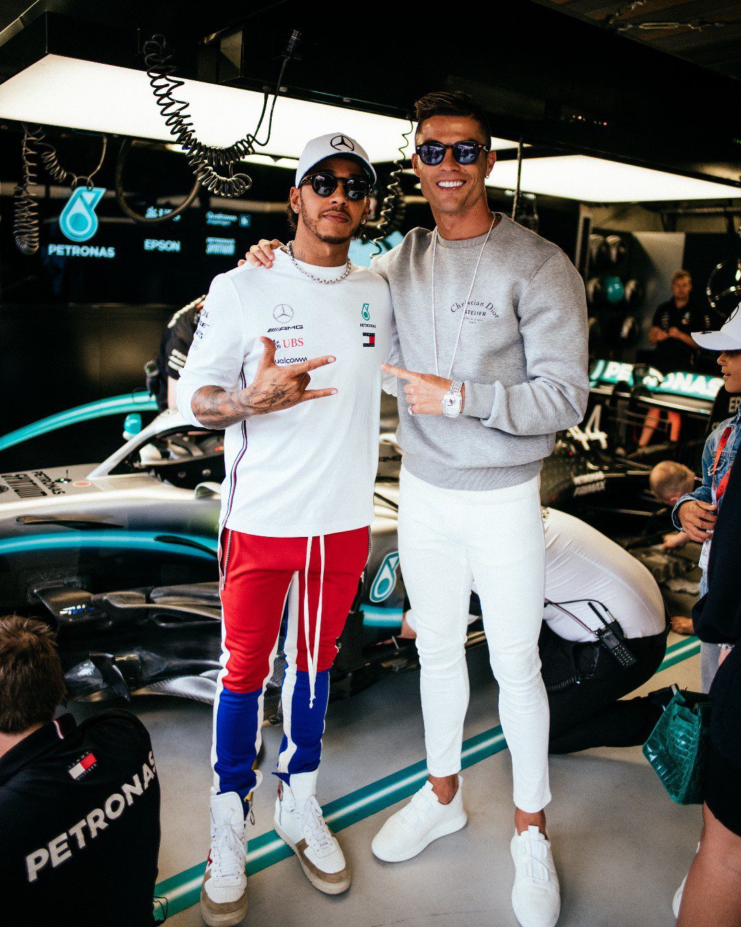 These A-List Celebrities Are Out In Monte Carlo With Mercedes-AMG F1 At The Monaco GP