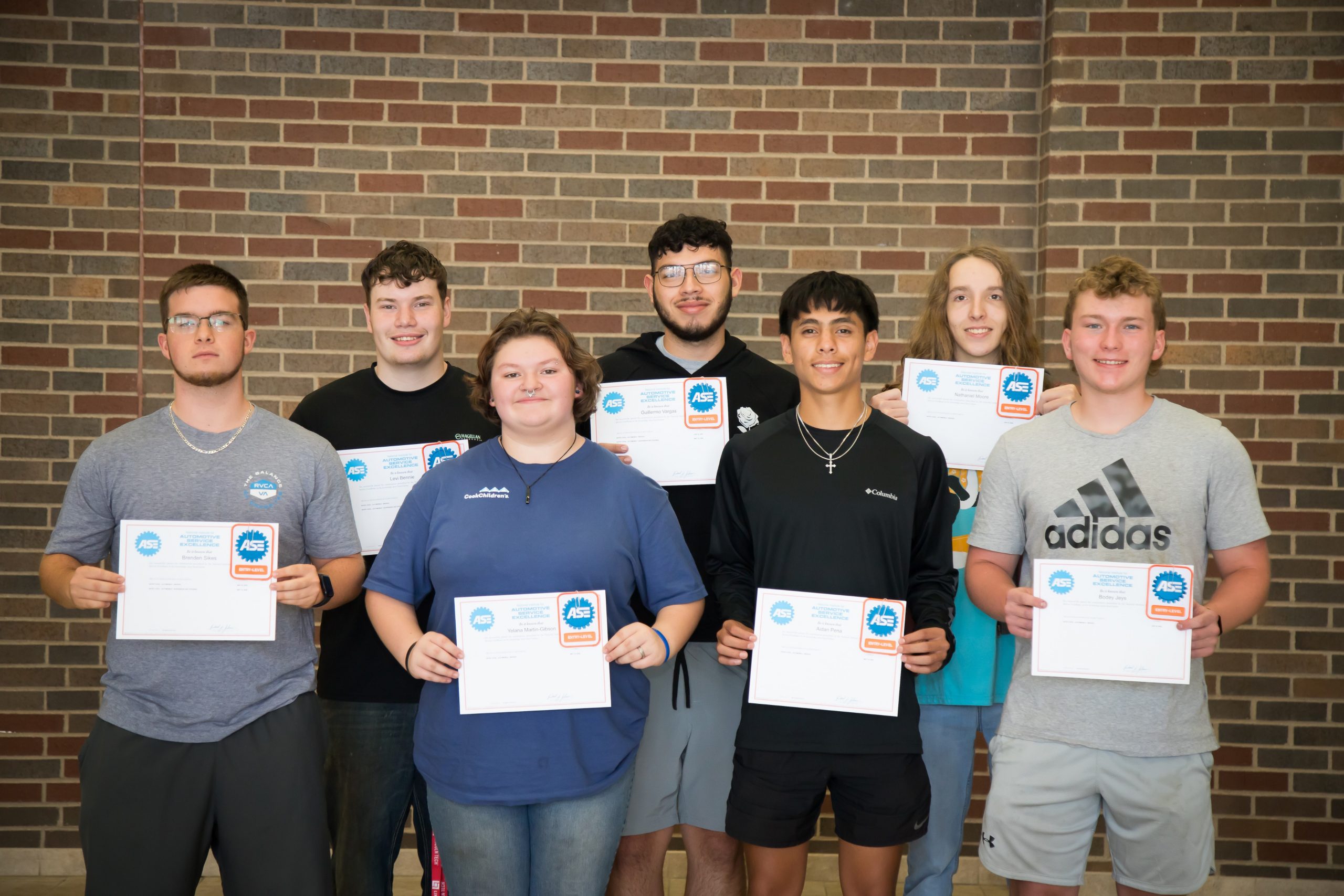 Automotive Tech students earn ASE certifications