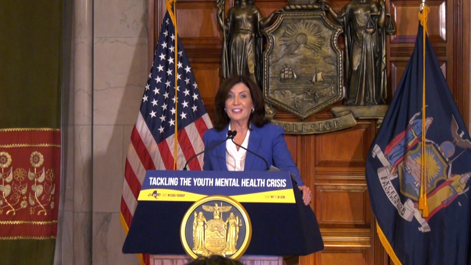 Gov. Hochul says kids’ mental health is a top priority