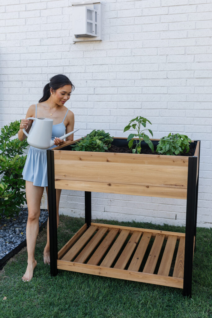 How to Create A Cut Garden with Raised Planter Boxes