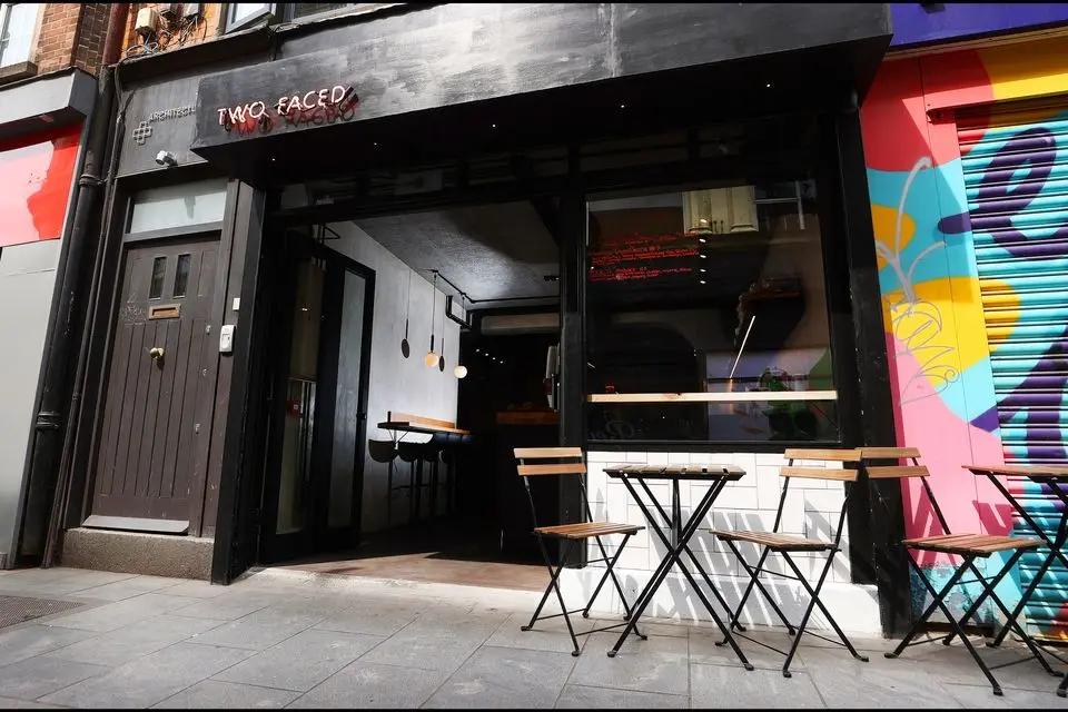 Two Faced on Montague Street in Dublin 2. Photo: Steve Humphreys