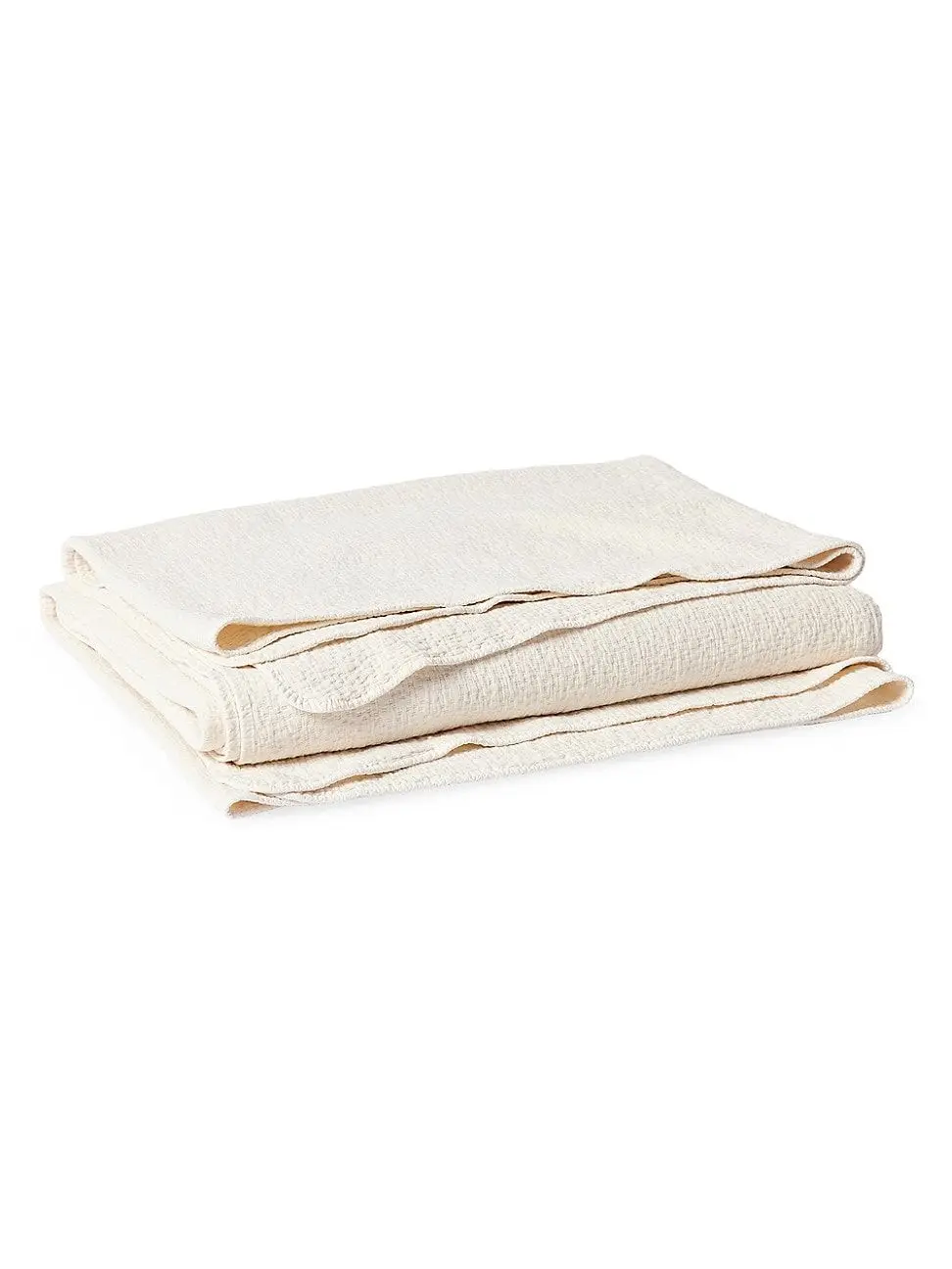 Cascade Organic Matelasse Blanket