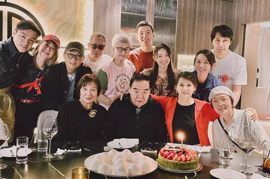 HK actor Kent Cheng celebrates 73rd birthday with other celebrities