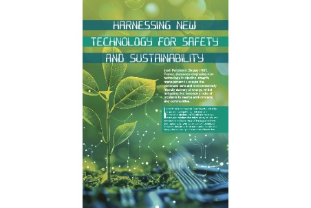 Harnessing new technology for safety and sustainability