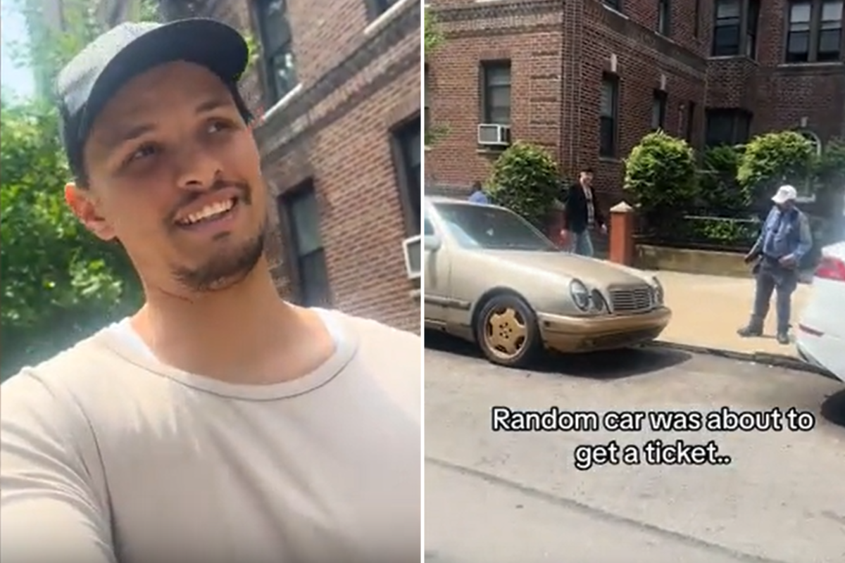 Man’s trick to save stranger’s car from getting a ticket viewed by 97M