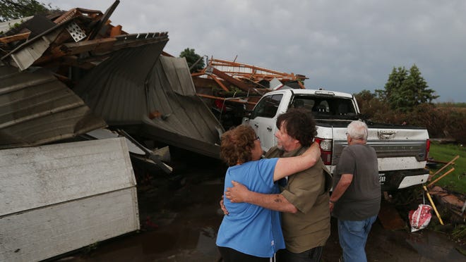 Police identify woman killed in Adams County when tornado blew her out of a car