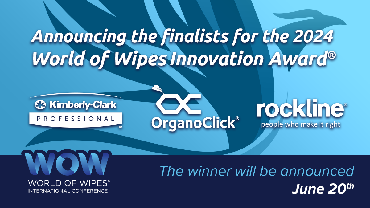 Finalists Announced for 2024 World of Wipes Innovation Award