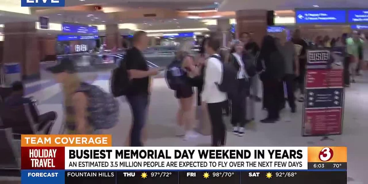 Arizonans gearing up for Memorial Day travel at Sky Harbor