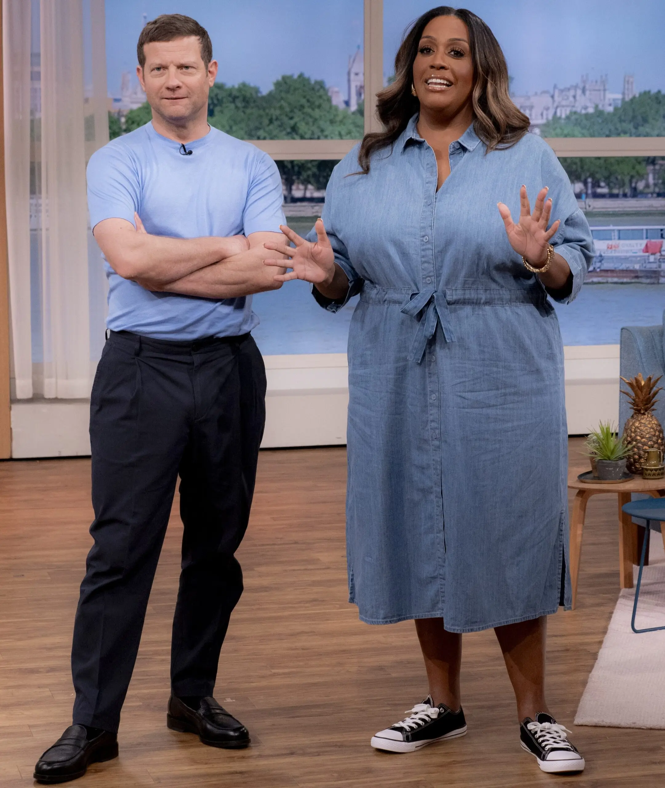 Alison has really been enjoying some fashion wins recently, including with this denim shirt dress