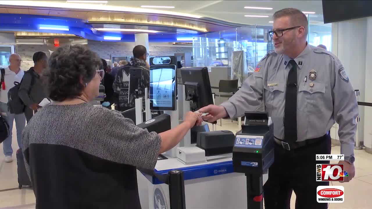 Rochester airport gets new facial recognition technology