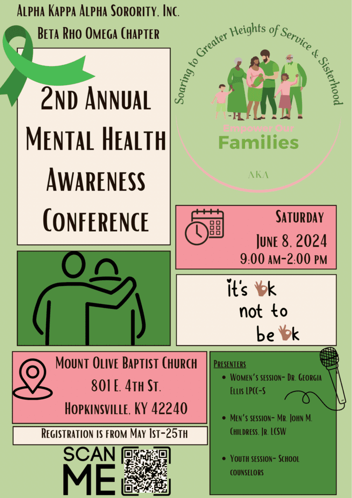 AKA Chapter invites community to Mental Health Awareness Conference