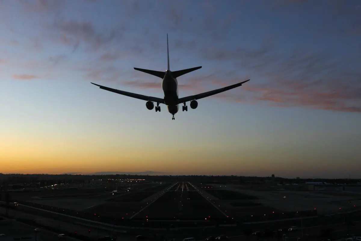 Plane stock image