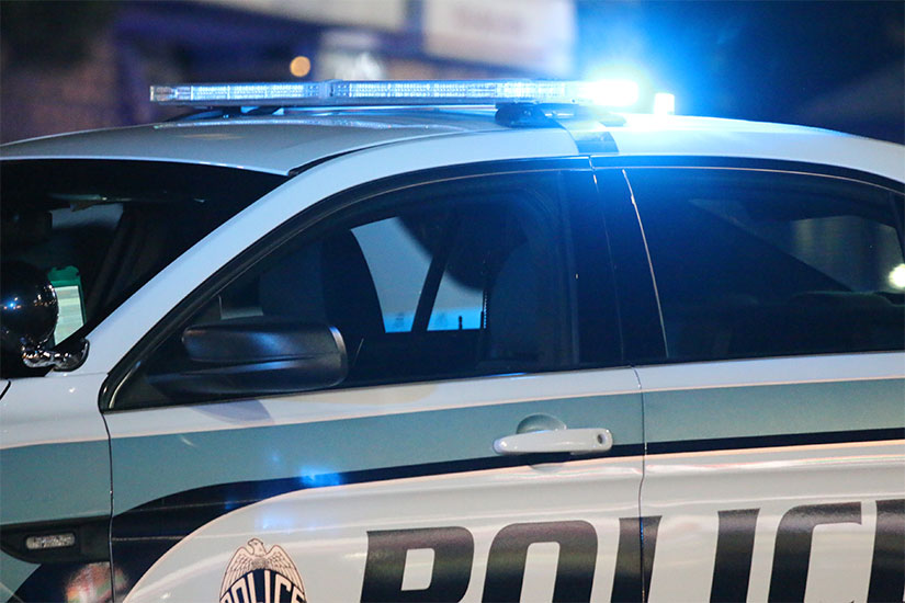 ACPD: Man driving car with stolen tags rammed police cruiser