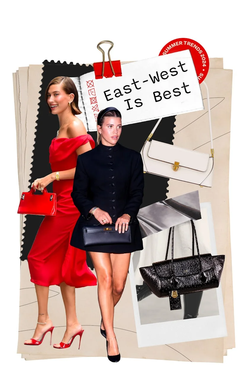 summer 2024 east-west bags fashion trend