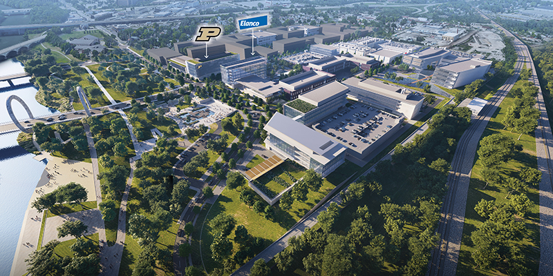 Purdue and Elanco Animal Health announce One Health Innovation District in Indianapolis