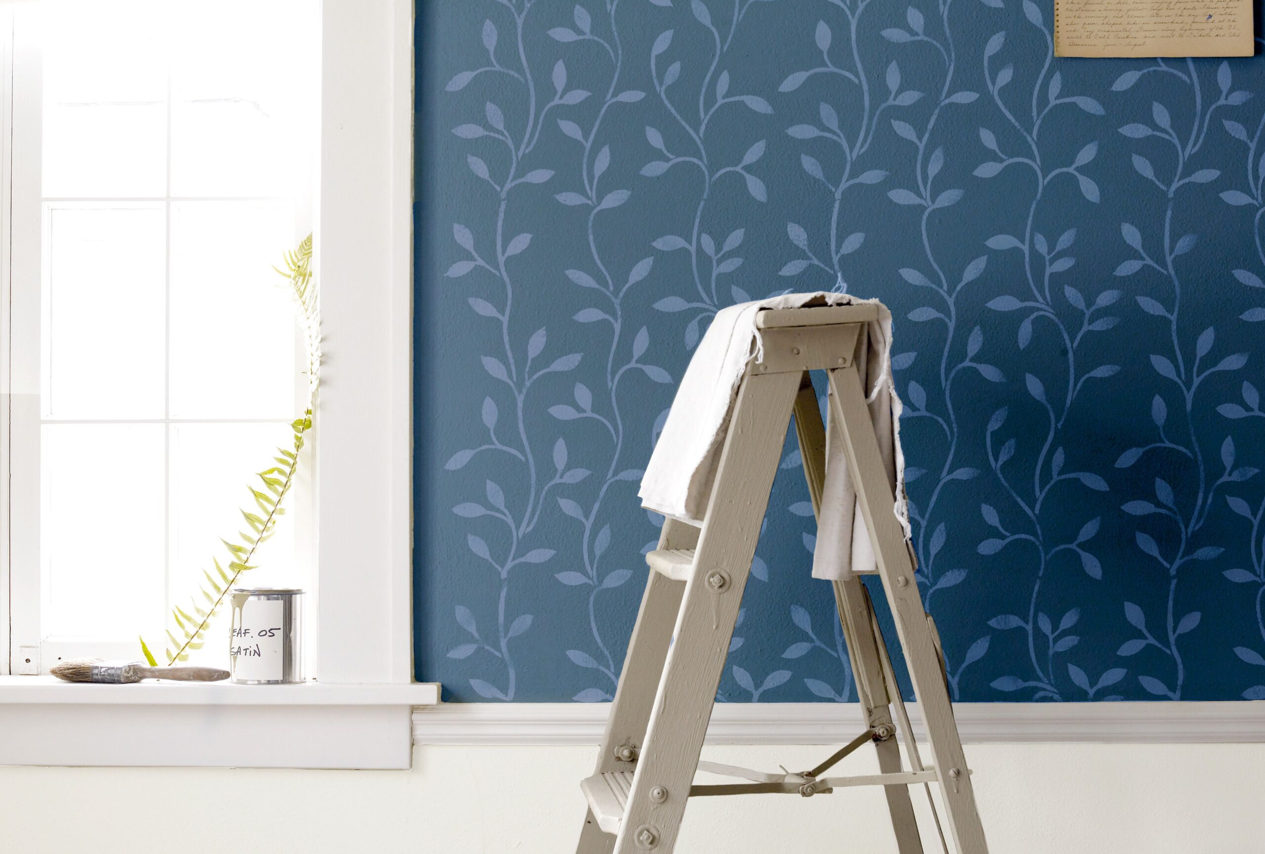 Move Over, Wallpaper: Painted Stencils Are the Affordable New Trend