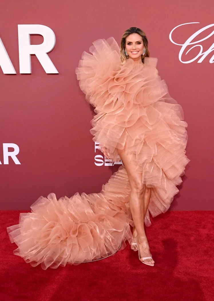 Heidi Klum at the amfAR Gala Cannes 2024 held at the Hotel du Cap-Eden-Roc on May 23, 2024 in Cap d'...