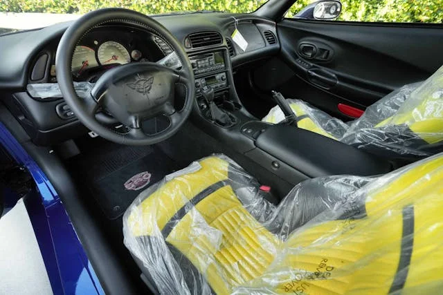 Hagerty marketplace 1998 Corvette pace car interior drivers side
