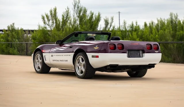 1995 indy pace car corvette rear