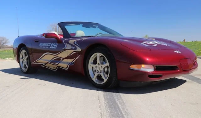 2003 corvette indy pace car front