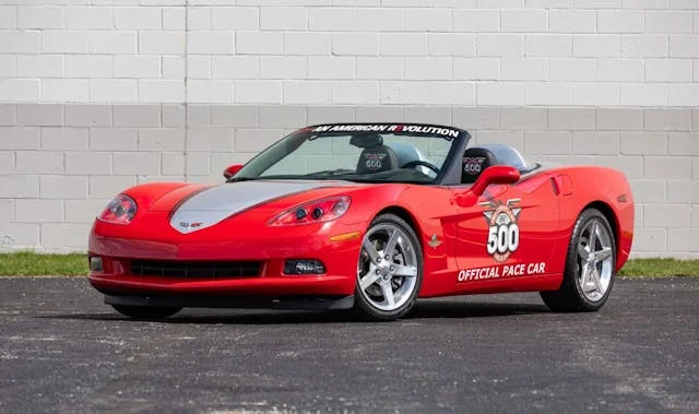 2005 corvette indy pace car front