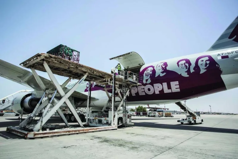 Qatar Airways Cargo assists transporting six lions to Africa