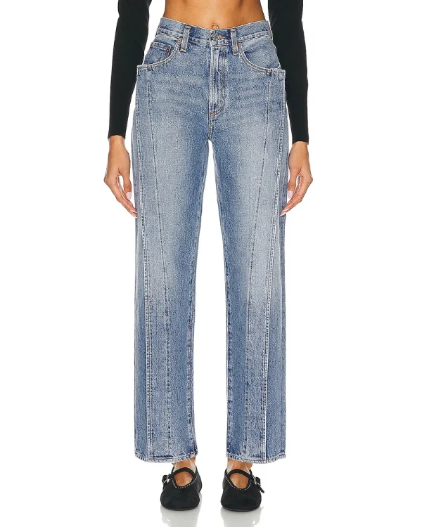 Fold Wide Leg Jeans