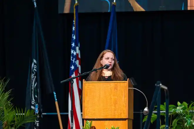 York County School of Technology seniors attend their commencement ceremony at UPMC Arena on Thursday, May 23, 2024.