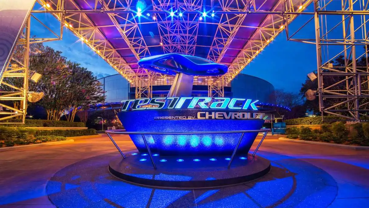 Test Track entrance