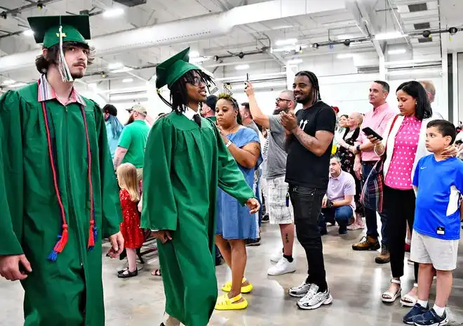 The York County School of Technology Graduation Ceremony at York Expo Center in West Manchester Township, Thursday, May 23, 2024. (Dawn J. Sagert/The York Dispatch)