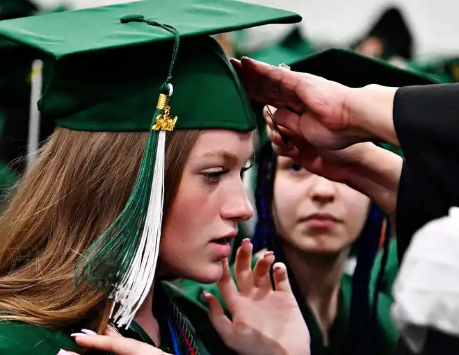 The York County School of Technology Graduation Ceremony at York Expo Center in West Manchester Township, Thursday, May 23, 2024. (Dawn J. Sagert/The York Dispatch)