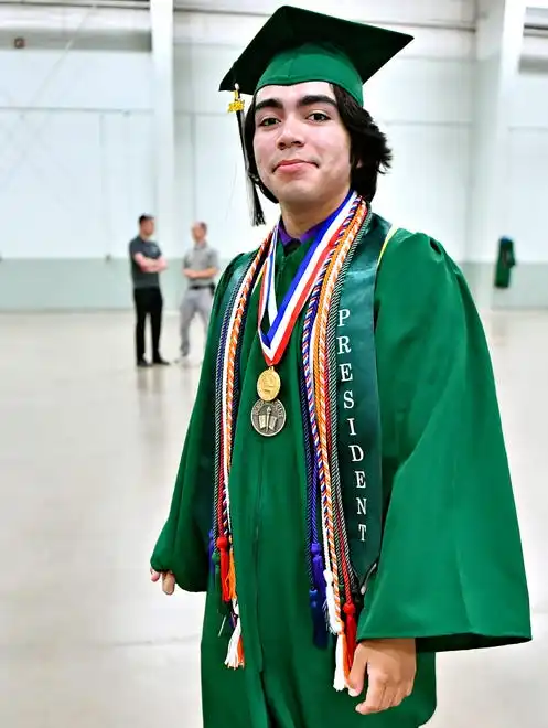 The York County School of Technology Graduation Ceremony at York Expo Center in West Manchester Township, Thursday, May 23, 2024. (Dawn J. Sagert/The York Dispatch)