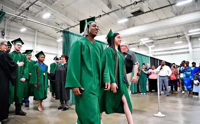 The York County School of Technology Graduation Ceremony at York Expo Center in West Manchester Township, Thursday, May 23, 2024. (Dawn J. Sagert/The York Dispatch)