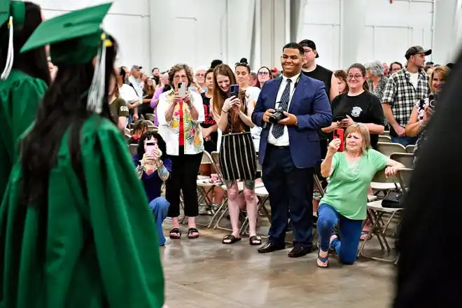 The York County School of Technology Graduation Ceremony at York Expo Center in West Manchester Township, Thursday, May 23, 2024. (Dawn J. Sagert/The York Dispatch)