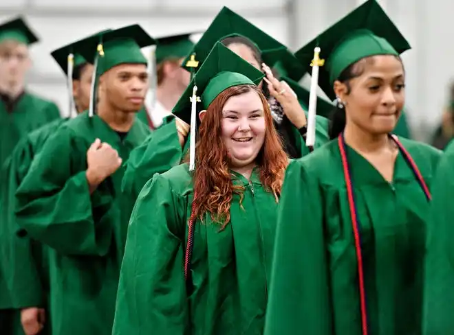 The York County School of Technology Graduation Ceremony at York Expo Center in West Manchester Township, Thursday, May 23, 2024. (Dawn J. Sagert/The York Dispatch)