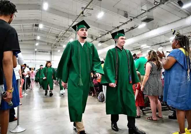 The York County School of Technology Graduation Ceremony at York Expo Center in West Manchester Township, Thursday, May 23, 2024. (Dawn J. Sagert/The York Dispatch)