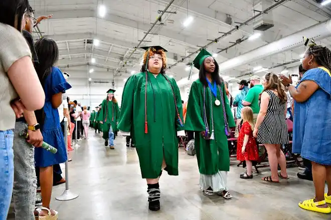 The York County School of Technology Graduation Ceremony at York Expo Center in West Manchester Township, Thursday, May 23, 2024. (Dawn J. Sagert/The York Dispatch)