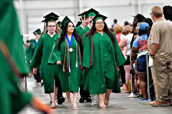 The York County School of Technology Graduation Ceremony at York Expo Center in West Manchester Township, Thursday, May 23, 2024. (Dawn J. Sagert/The York Dispatch)