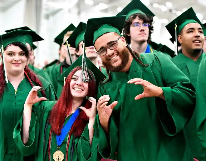 The York County School of Technology Graduation Ceremony at York Expo Center in West Manchester Township, Thursday, May 23, 2024. (Dawn J. Sagert/The York Dispatch)