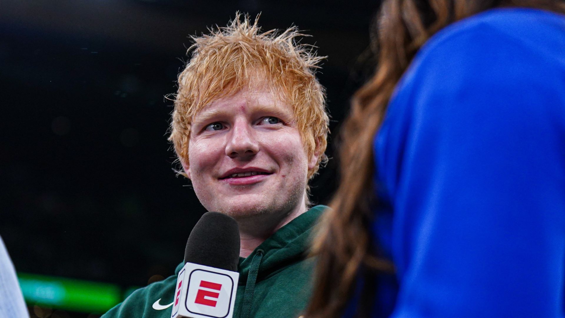 Ed Sheeran Headlines Celebrity Turnout For Celtics-Pacers Game 2