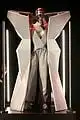 lady gaga dress made of car parts at chromatica ball premiere 07