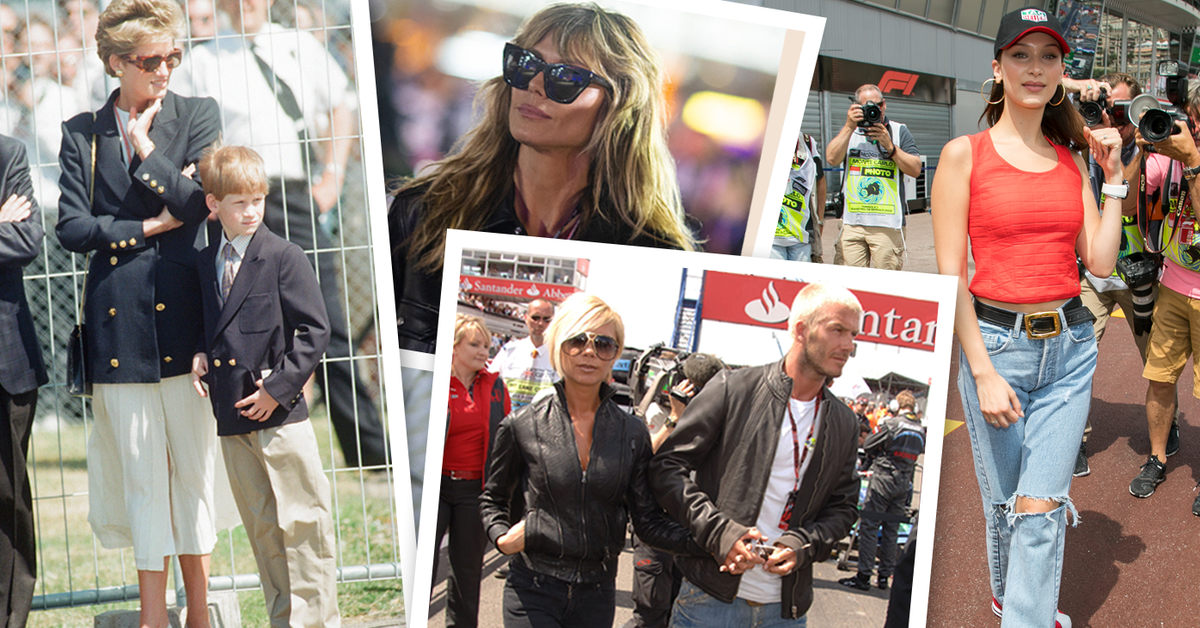 The most stylish celebrities spotted trackside at the F1