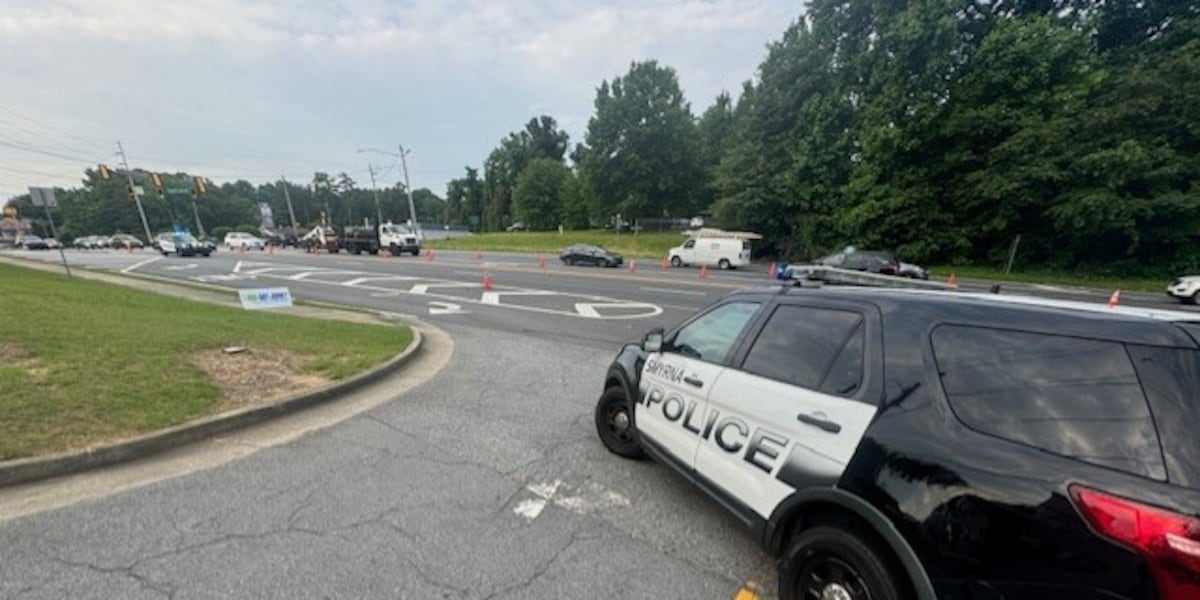 Pedestrian hit by a car in Cobb County